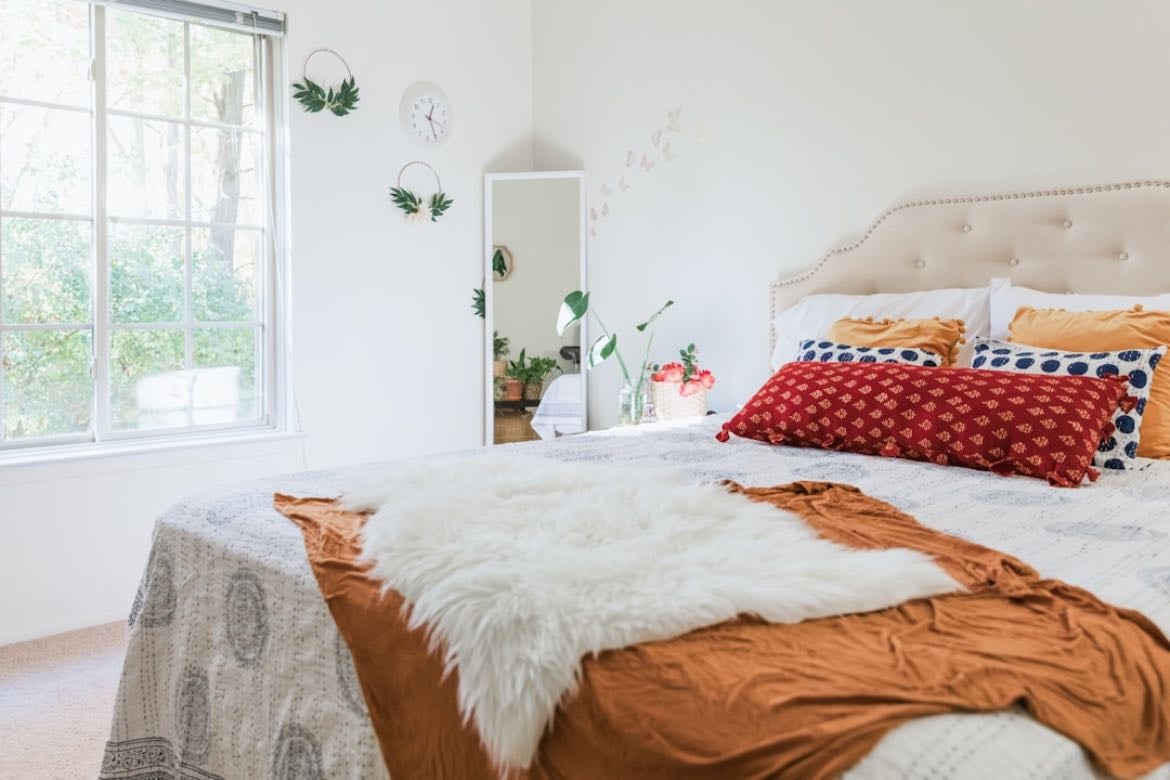 make your bed and tidy up your space