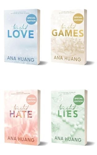 Ana Huang 4 Books Collection Set (Twisted Love, Twisted Games, Twisted Hate, Twisted Lies) - Ana Huang · 2023