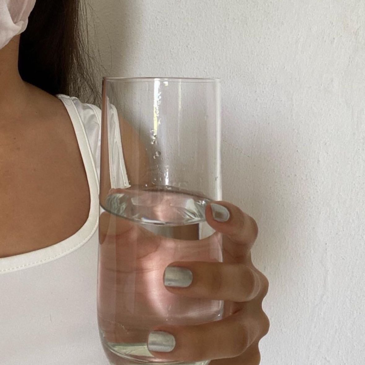 Drink Water - Aim for half your body weight in ounces of water daily (e.g., a 150-pound person would drink 75 ounces).