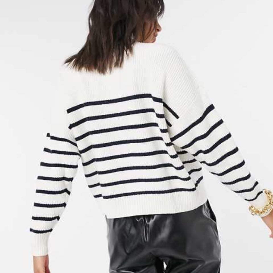 Striped sweater - mango