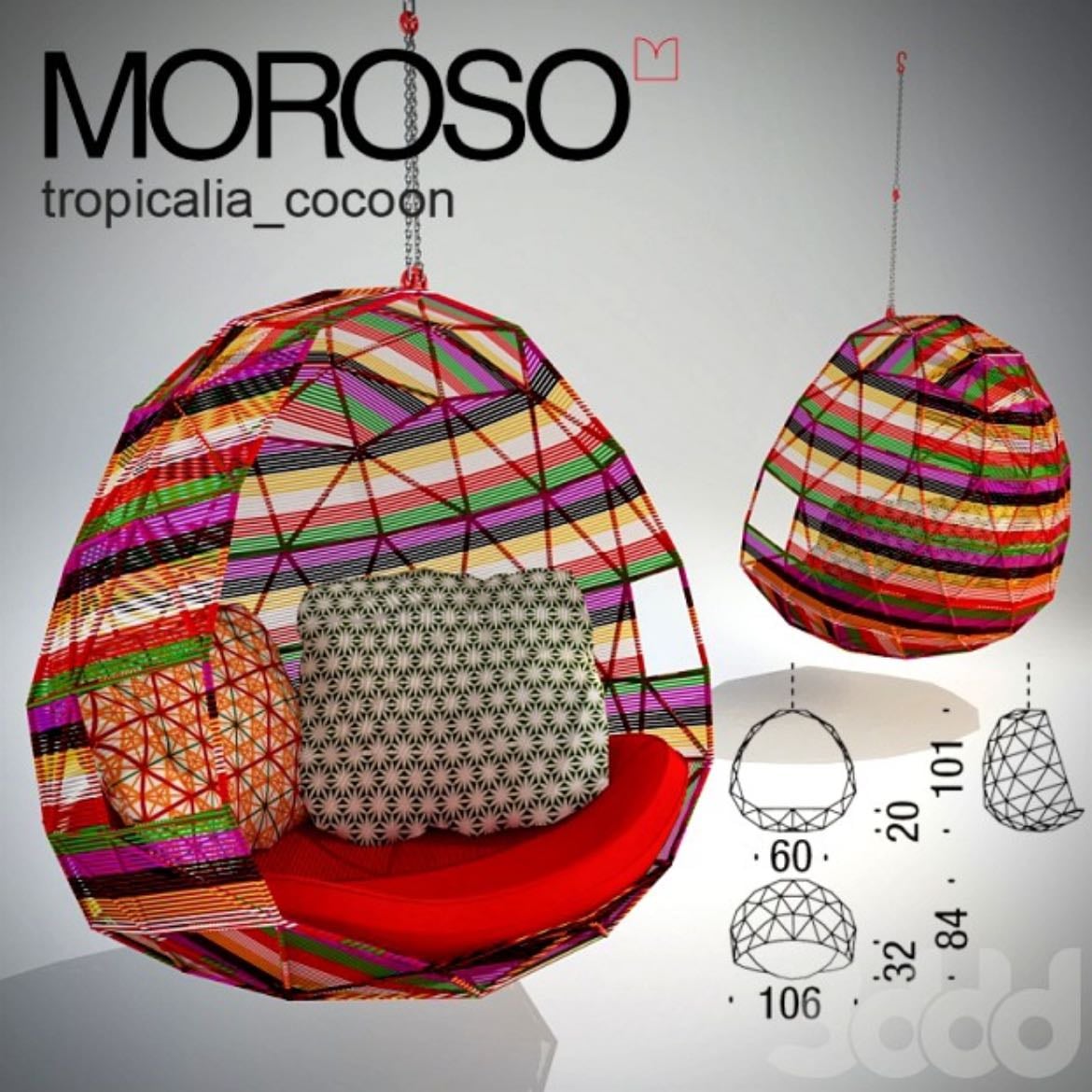 Tropicalia Cocoon Hanging Chair de Patricia Urquiola