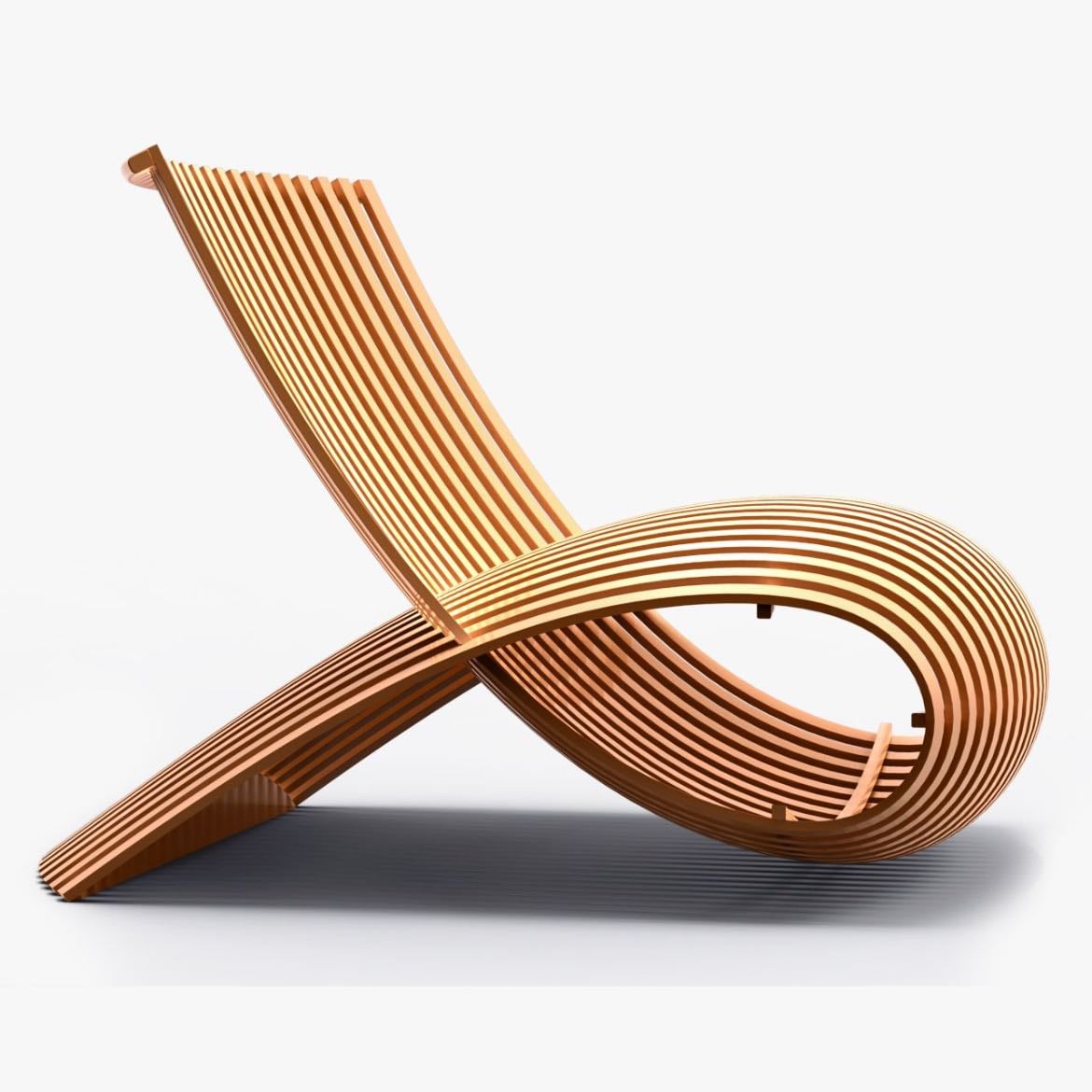 Silla de madera de Marc Newson