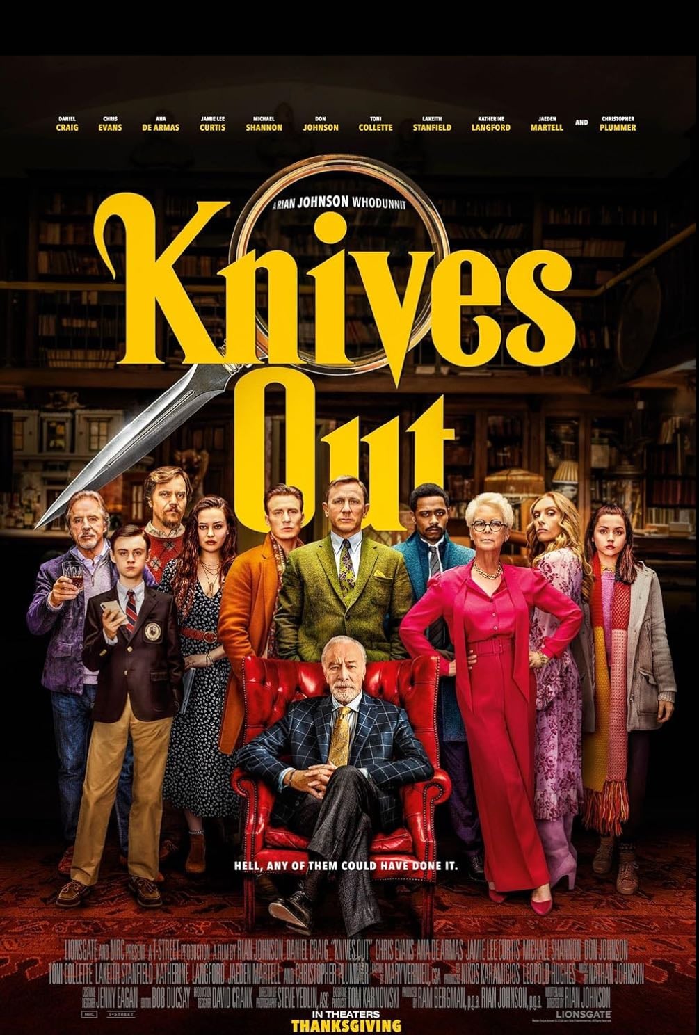 Knives Out - 🎱 Rian Johnson · 2019