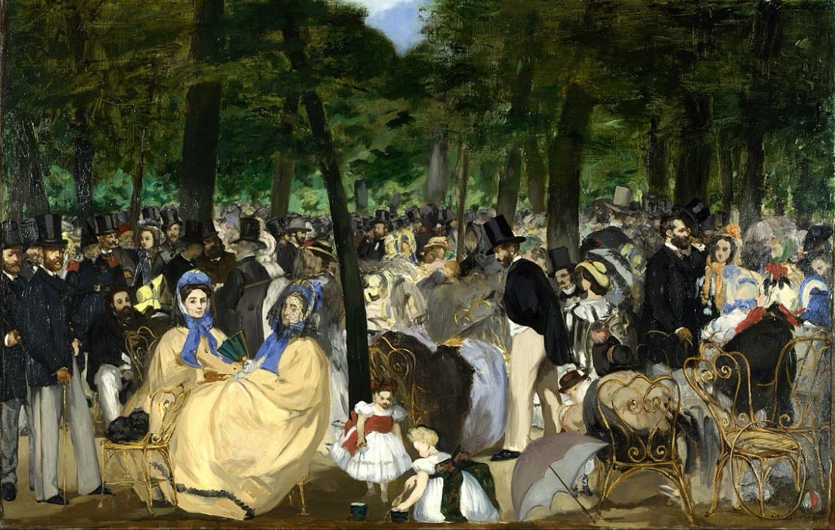 La música en las tullerías - National Gallery, London