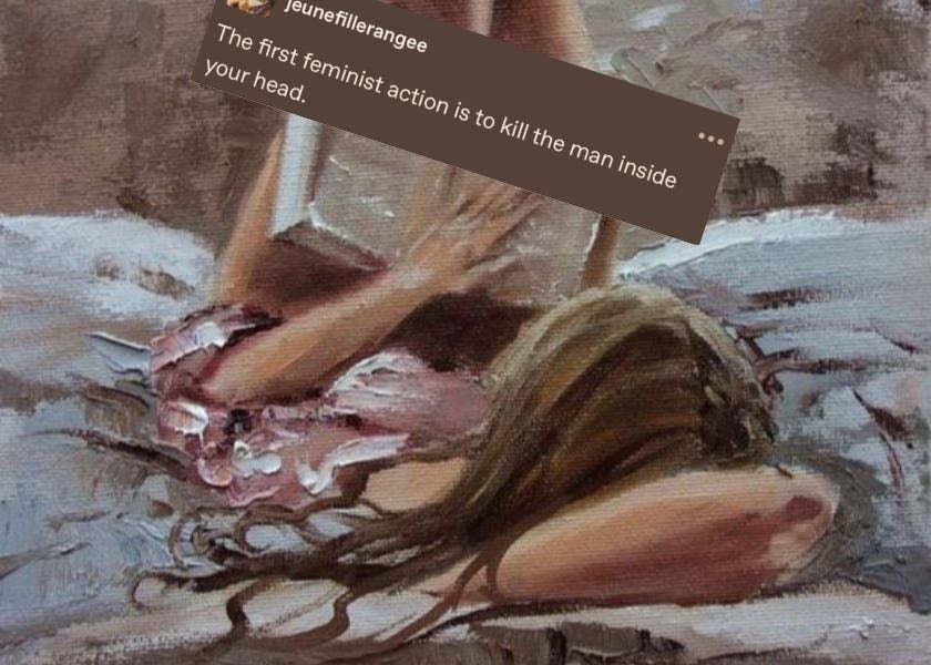 how to kill the man inside your head - girl online
