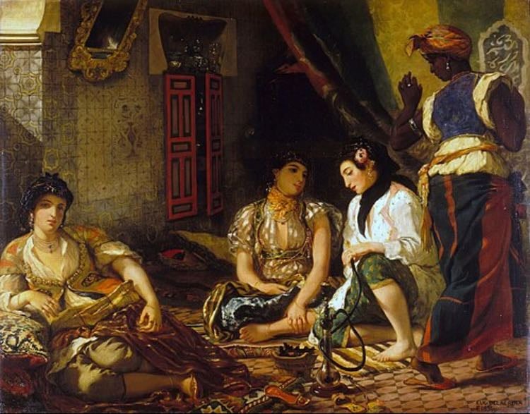 Mujeres de Argel - Museo del Louvre, París