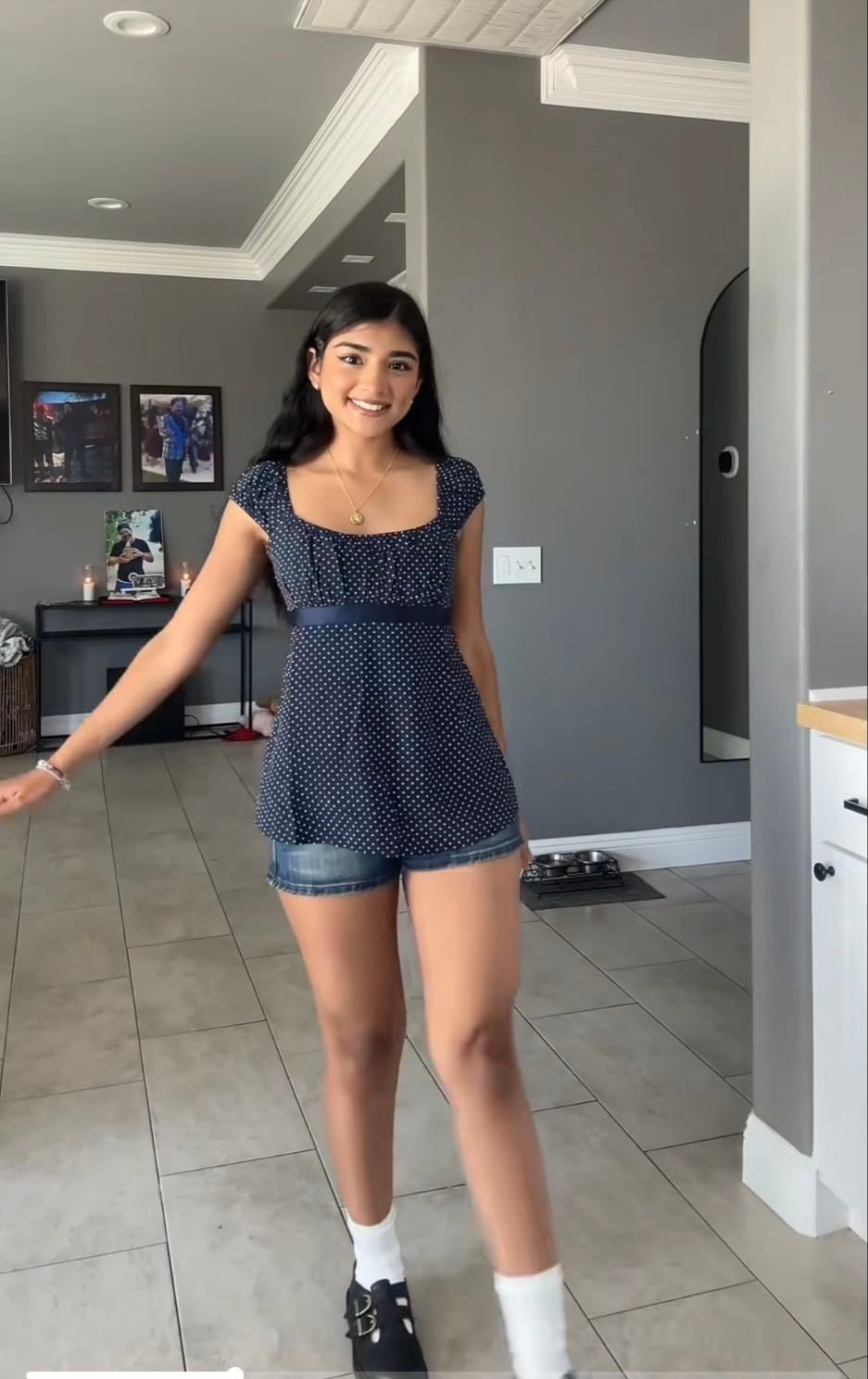 Babydoll top & shorts