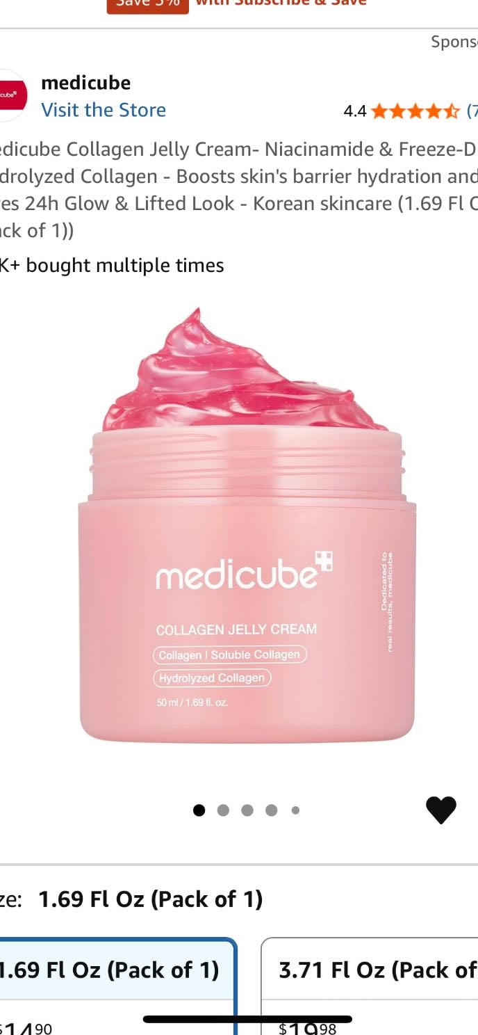 medicube Collagen Jelly Cream