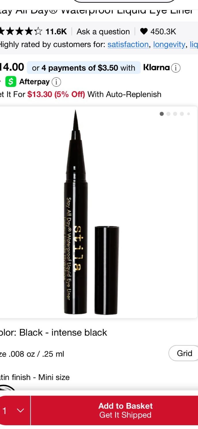 Stay All Day® Waterproof Liquid Eye Liner