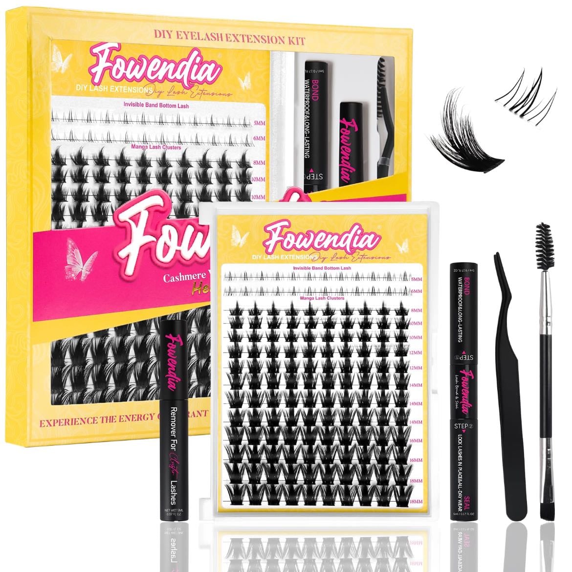 Fowendia lash clusters