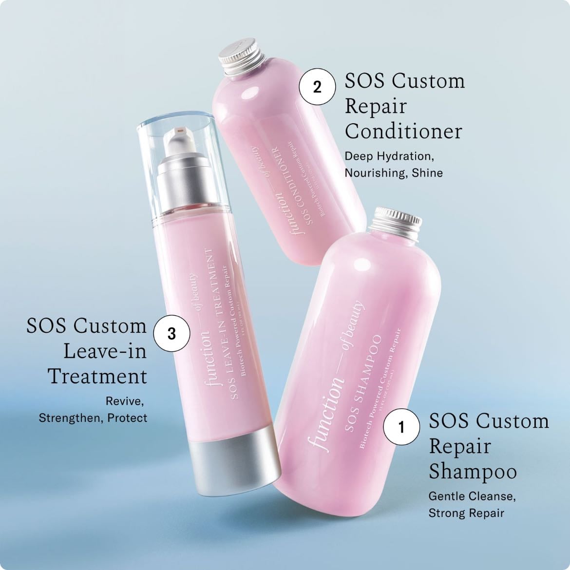 Function of beauty Ultimate Hair Repair Trio
