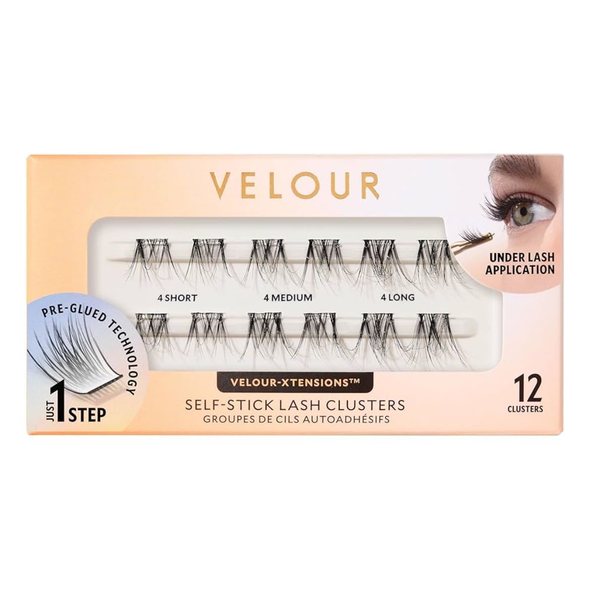 Velour Lashes Velour-Xtensions™ Self-Stick Lash Clusters