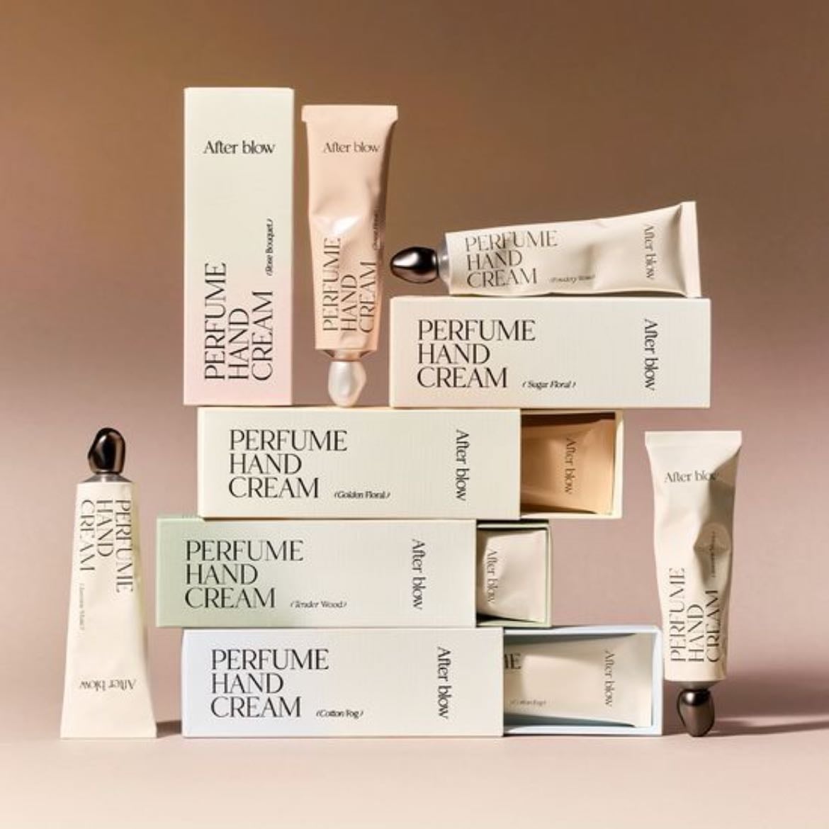 After blow perfume hand cream
