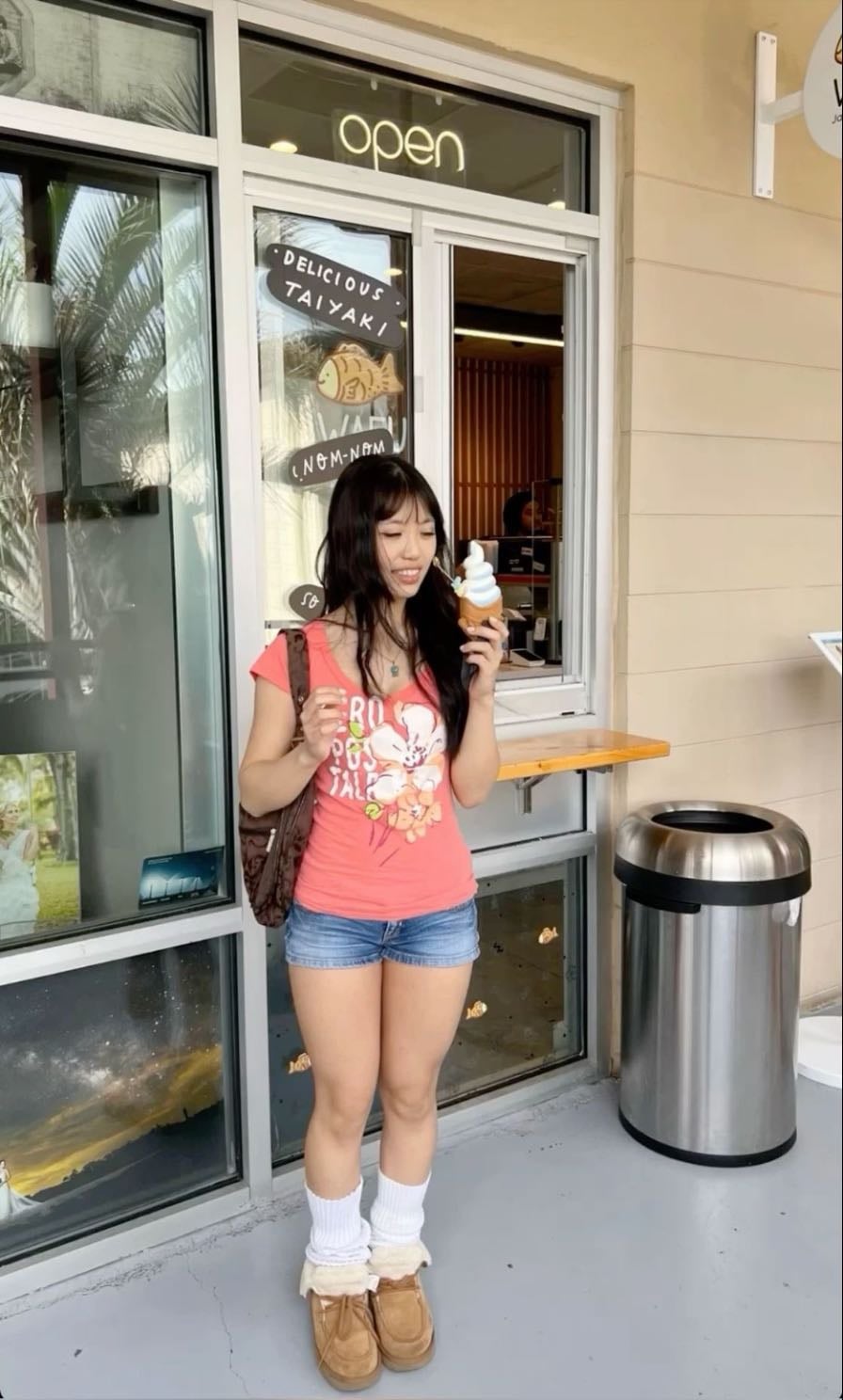 Long shirt & shorts