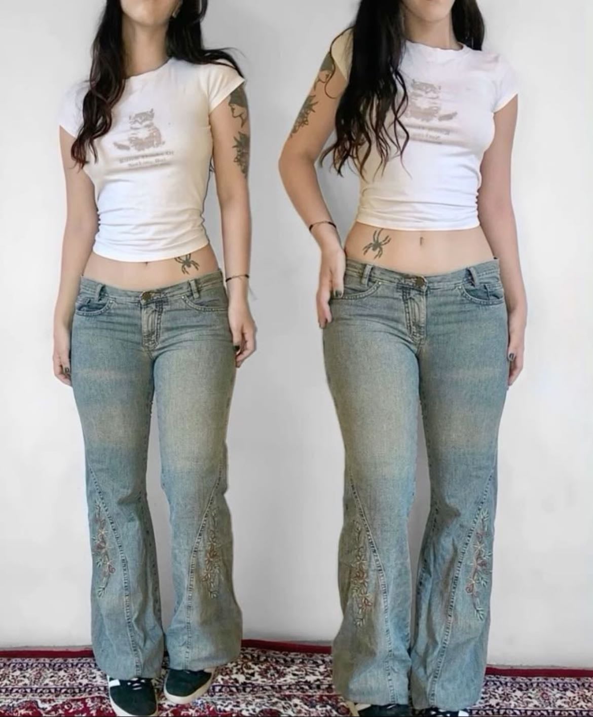 T shirt & jeans