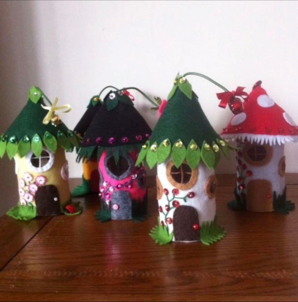 fairy house - toiletpaper roll