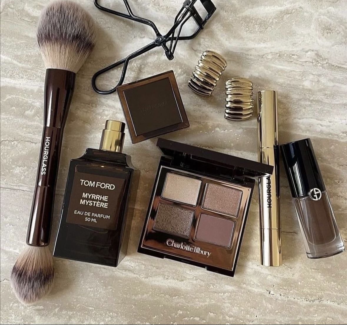 makeup routine