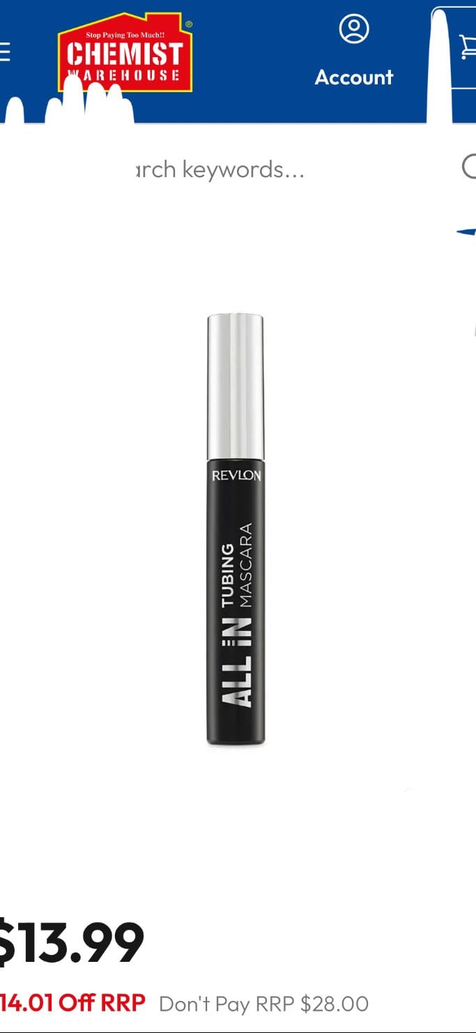 Revlon All In Tubing Mascara