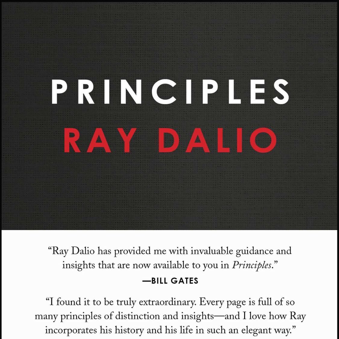 Principles - Ray Dalio · 2018