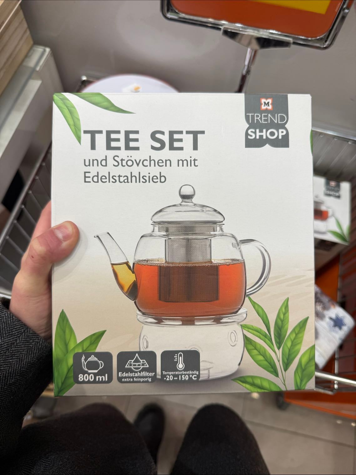 cute tea set - Seen at Müller