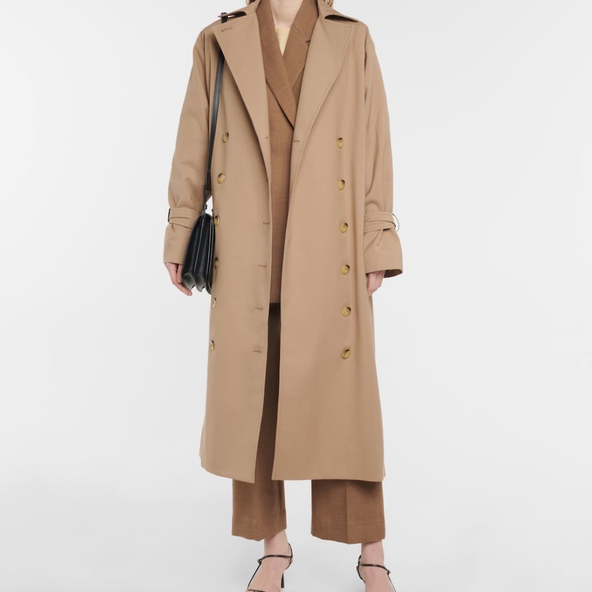 Toteme Signature cotton-blend trench coat