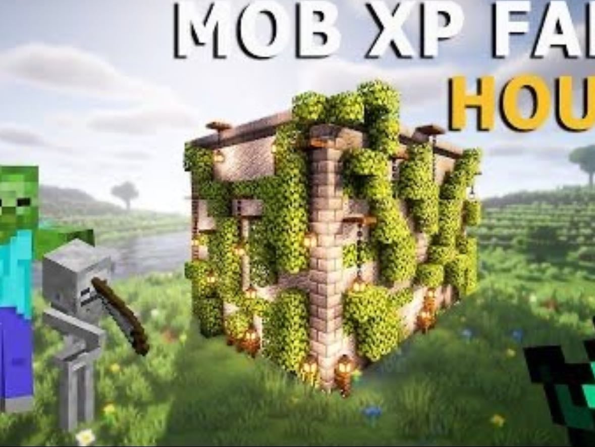 XP farms - Under house or make a cave