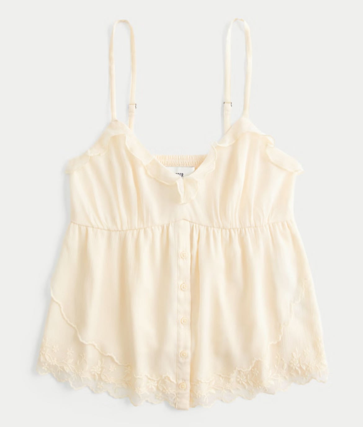 Hollister - easy chiffon babydoll top - size m || $39.95