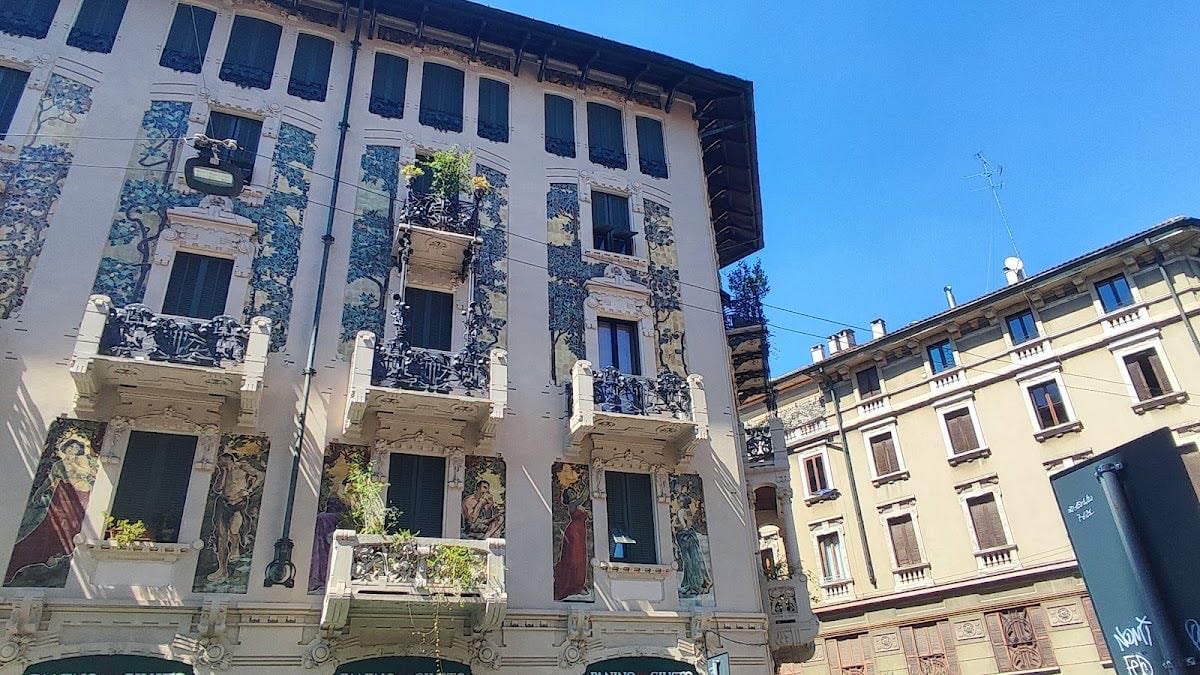 Casa Galimberti - A beautiful example of liberty architecture