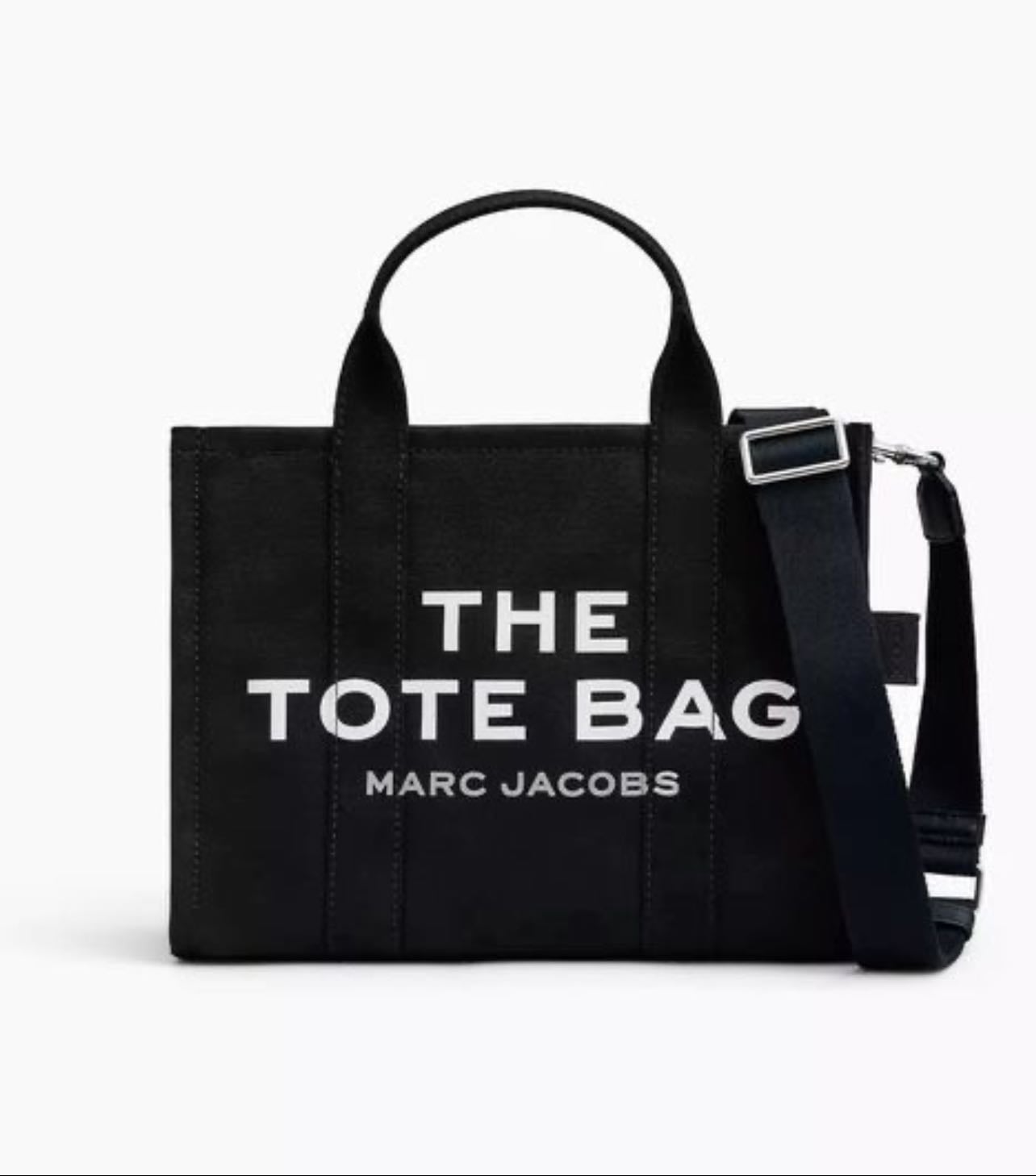 the tote bag in black