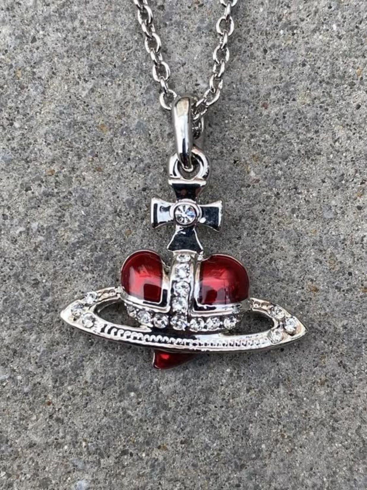 heart vivienne westwood necklace