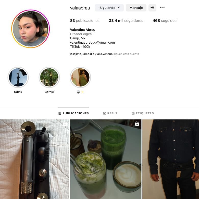 Valentina Abreu - Creadora lifestyle 💫🪩🎐