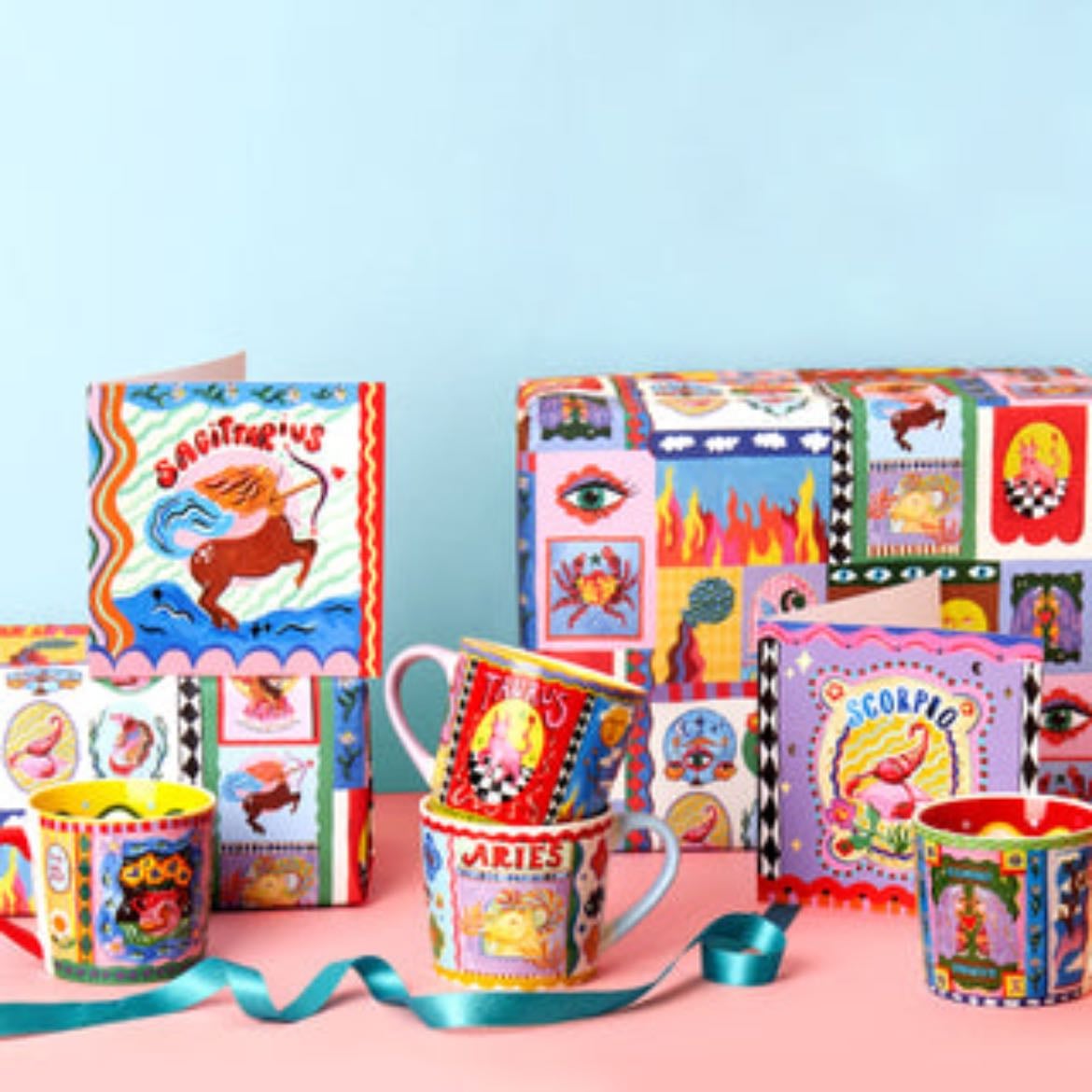 Eleanor Bowmer Zodiac Taza de porcelana