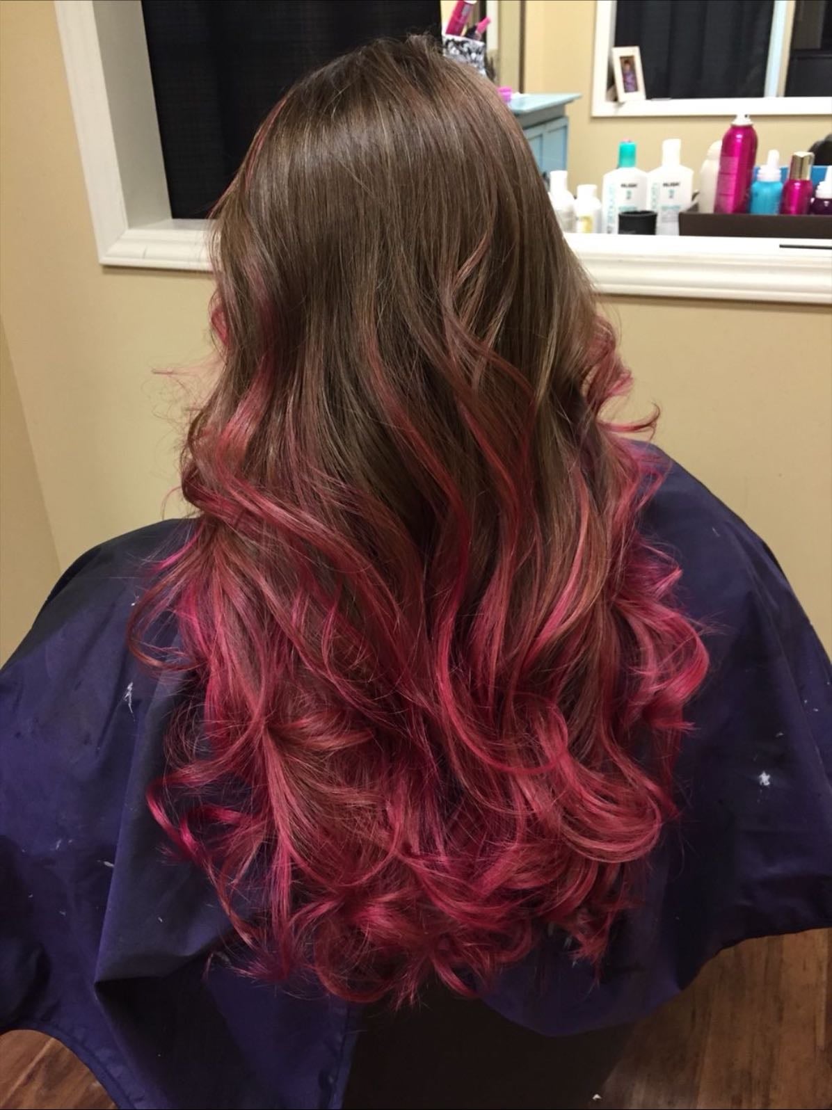 New look - Pink highlights