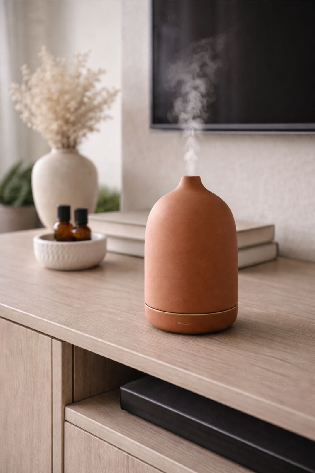 Diffusore di oli essenziali in terracotta - Giugno