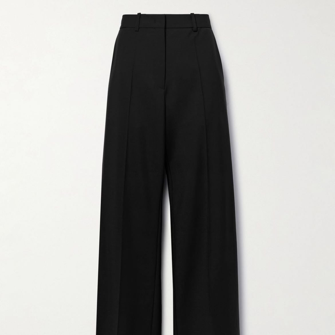 black trousers