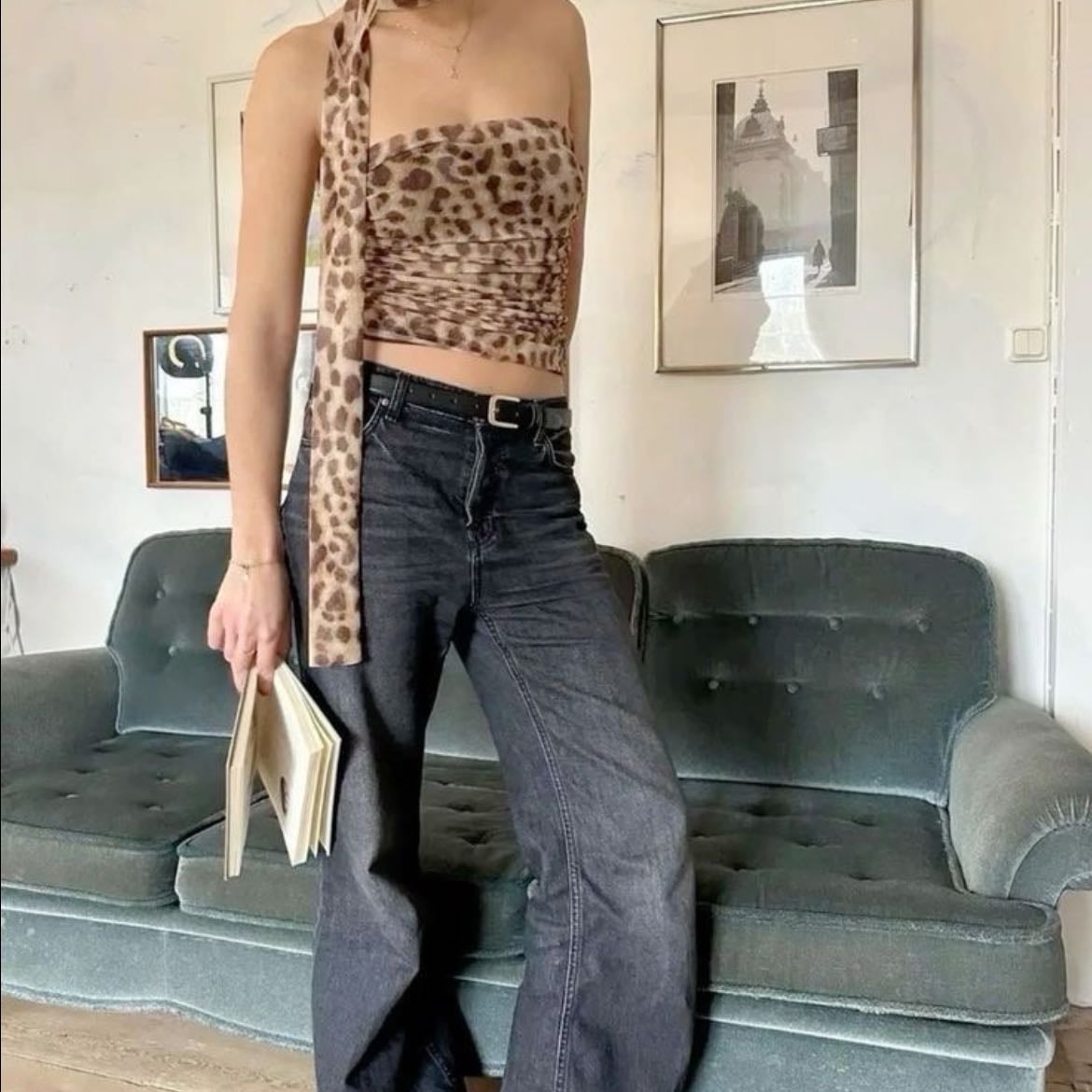 printed top - un top de leopardo o cualquier print que esté de moda o te guste