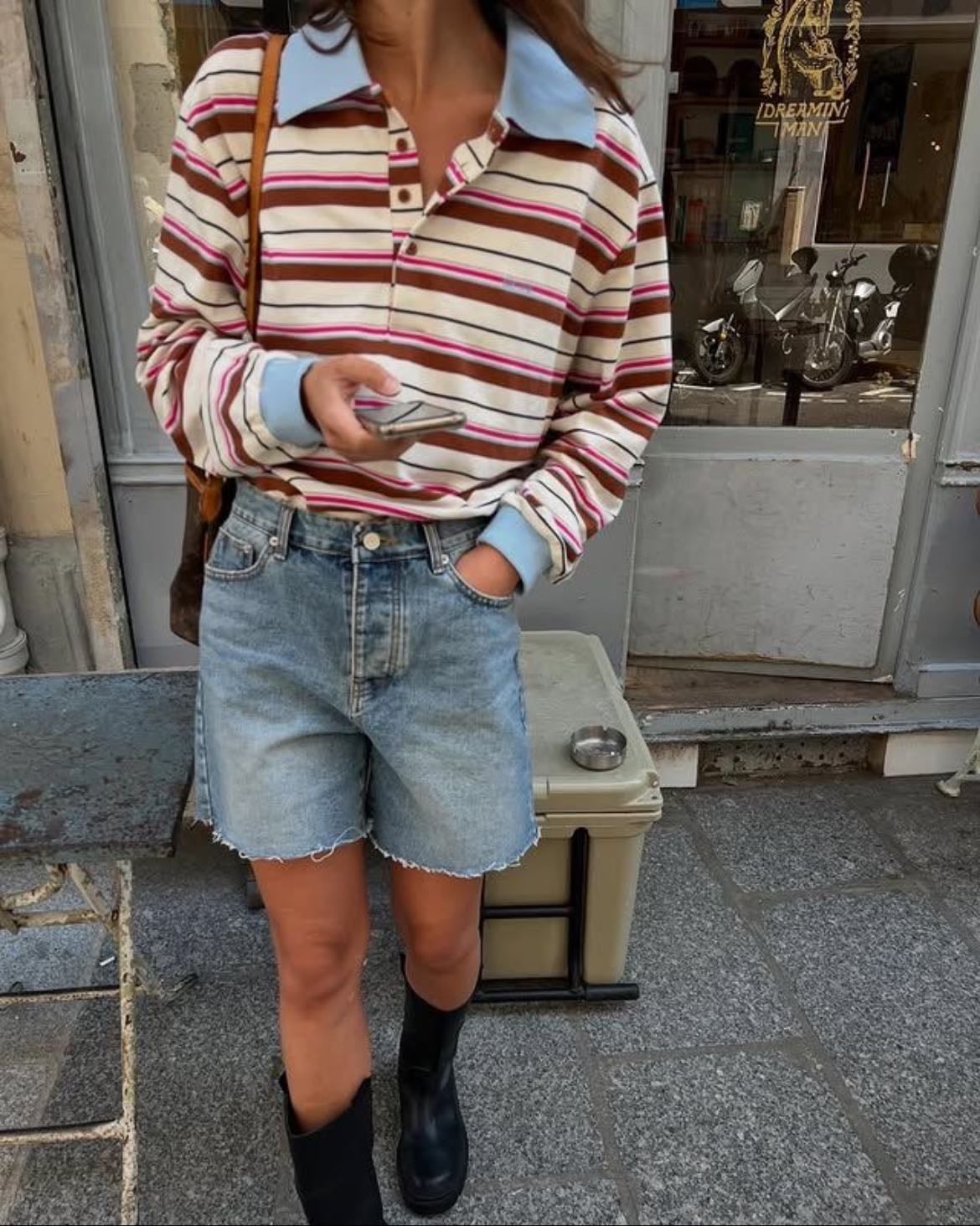 denim shorts & trousers