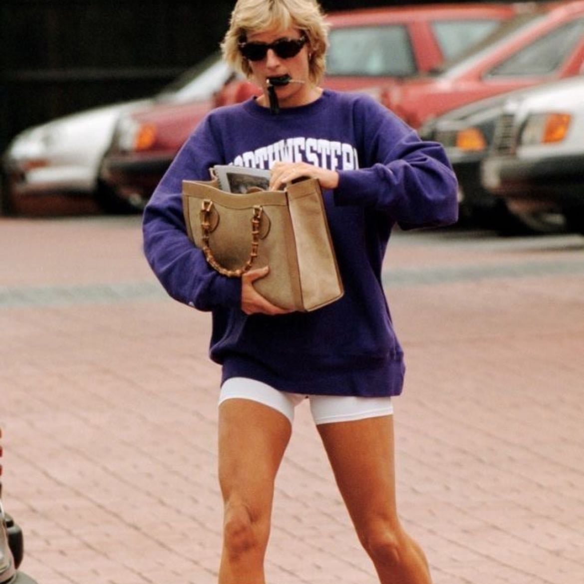 her iconic look