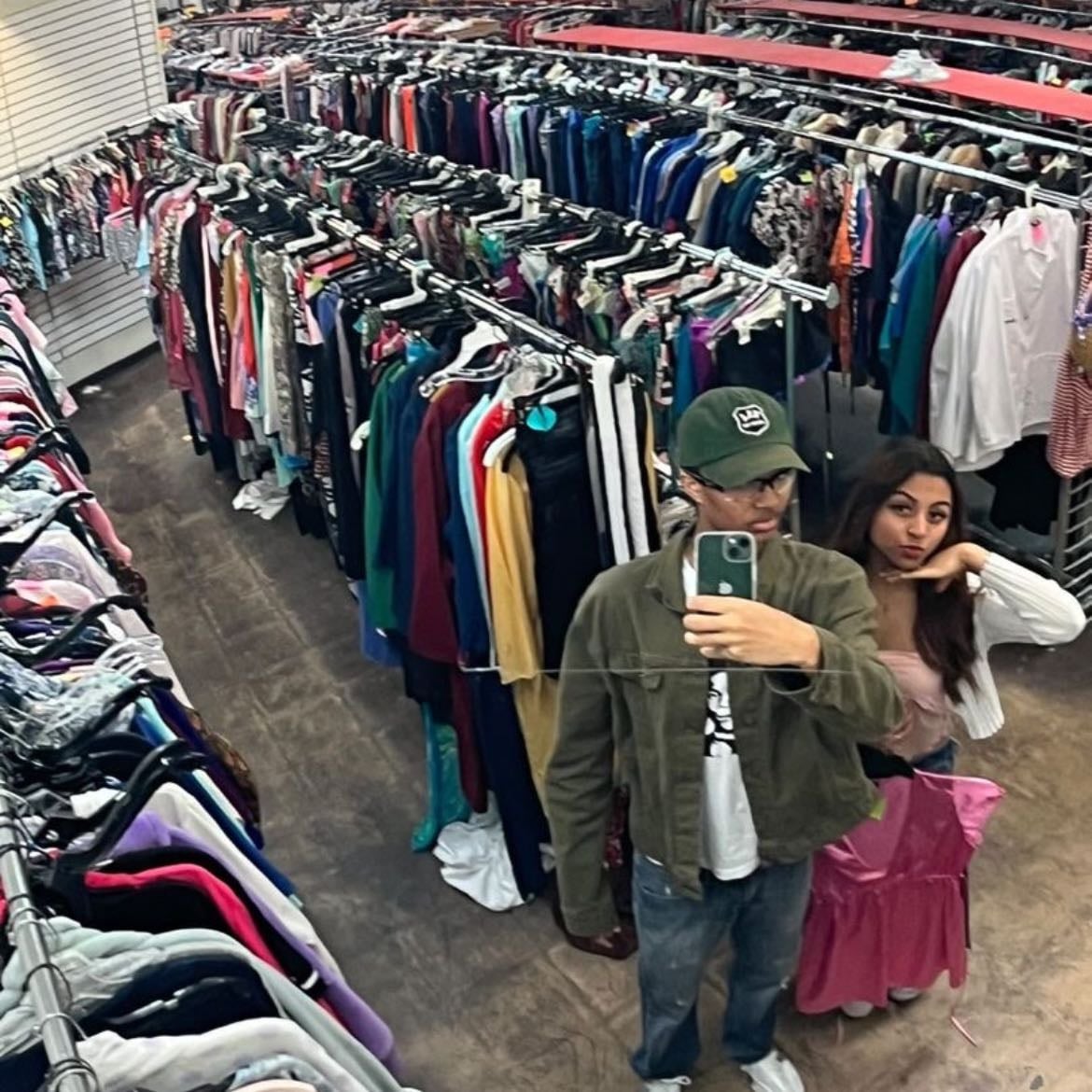 Thrift shopping