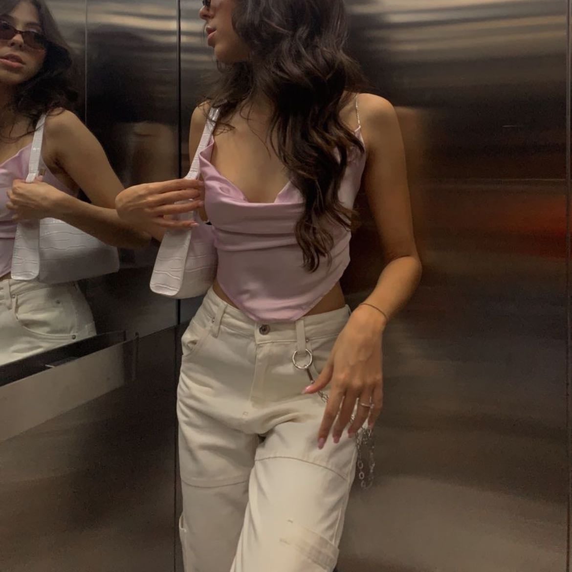 in the corner