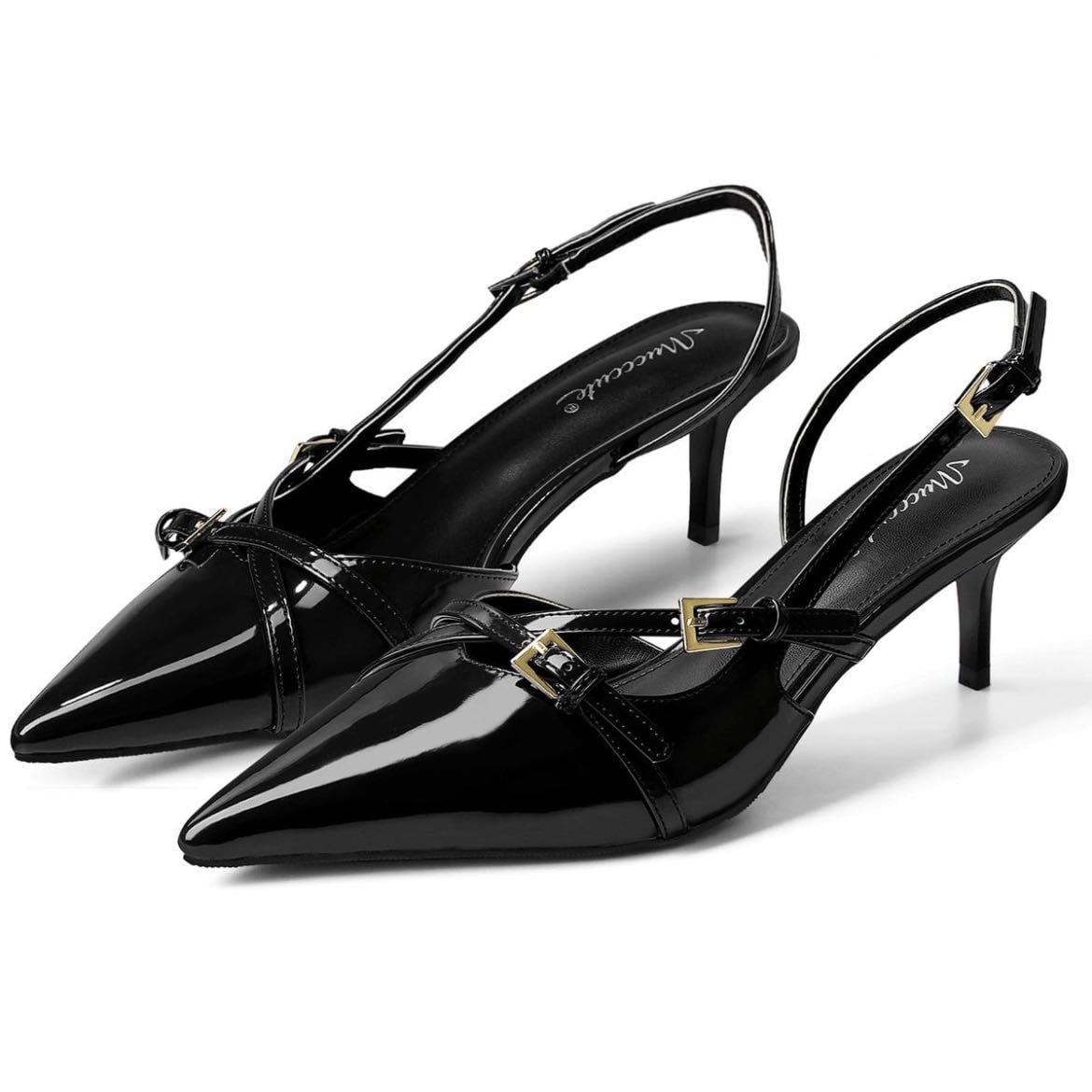 black heels