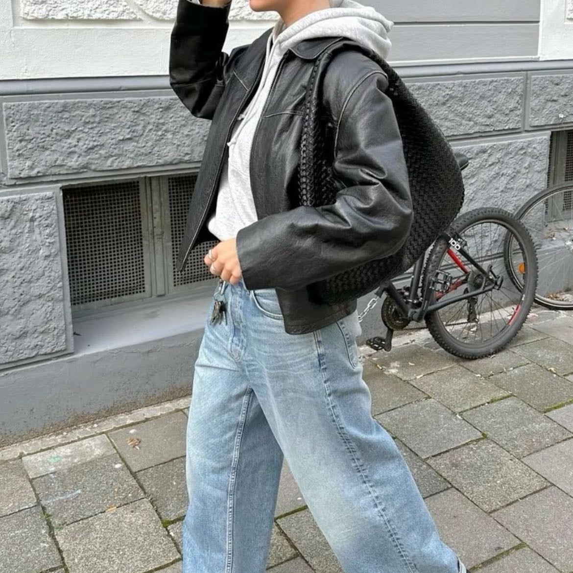 leather jacket - como siempre una chamarra de vinipiel eleva tu look