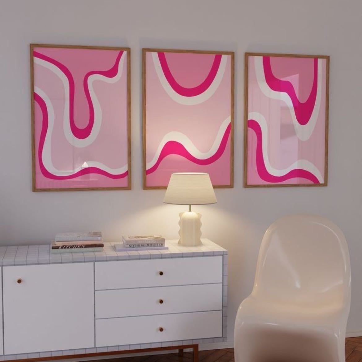 pink art