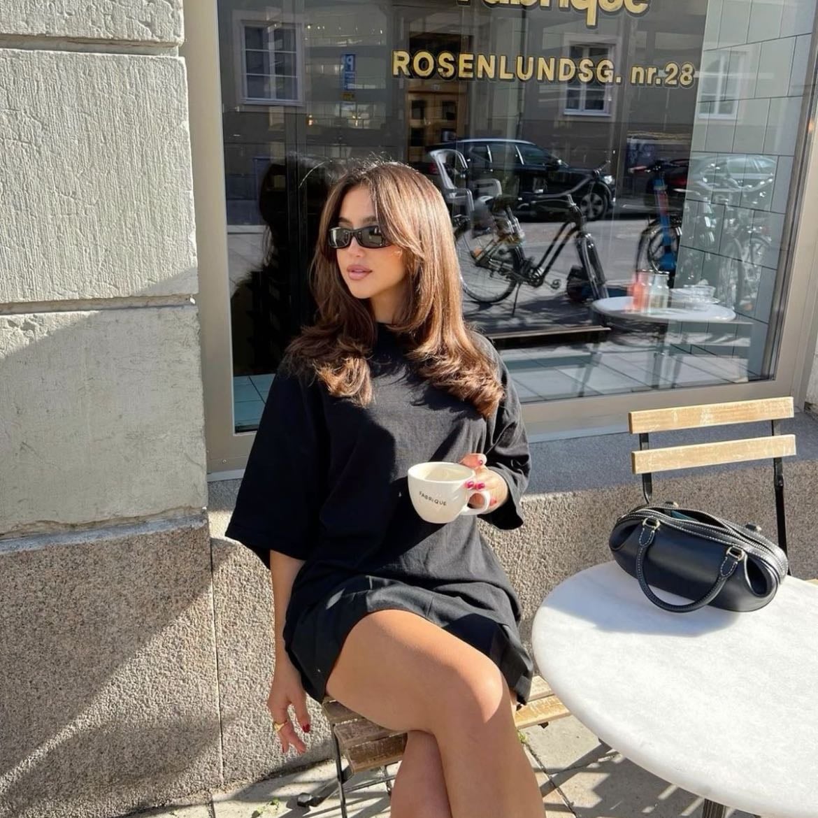 outside table