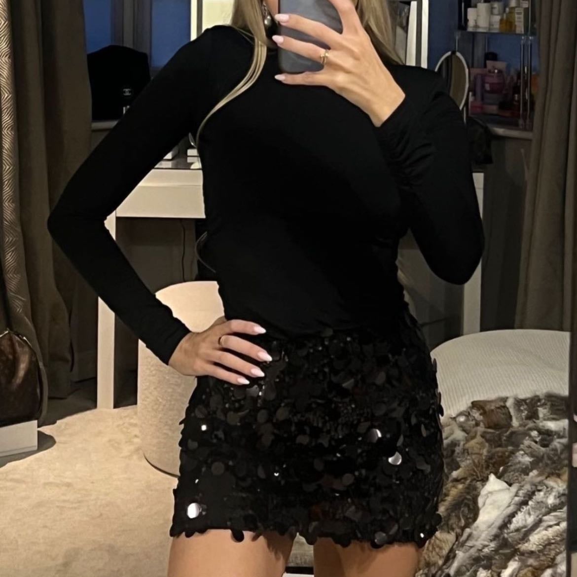 all black