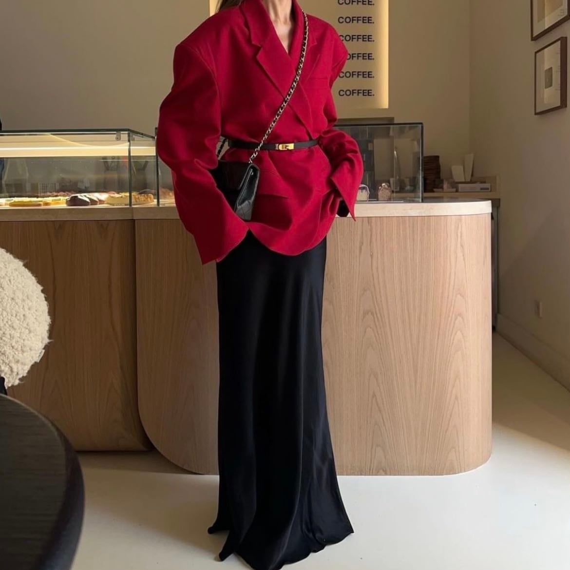 red & black