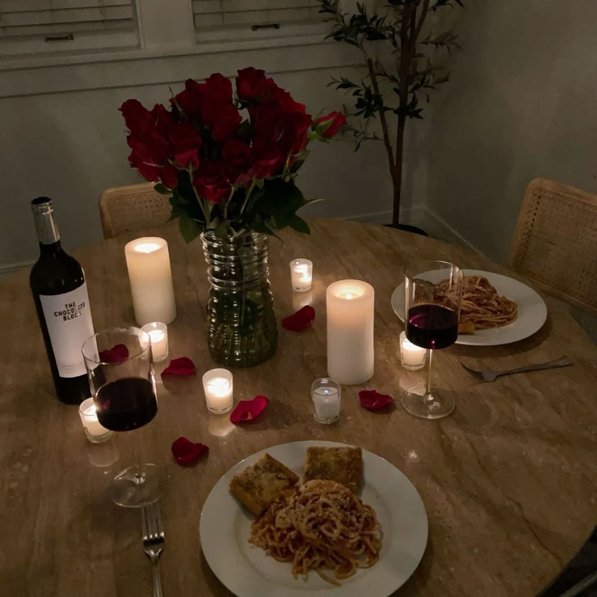 Romantic dinner