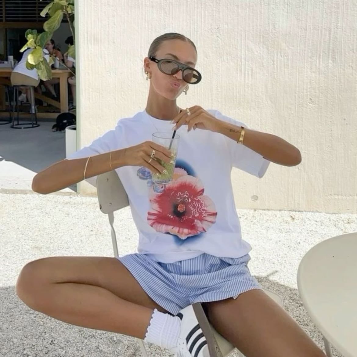 playera y shorts - de prints divertidos