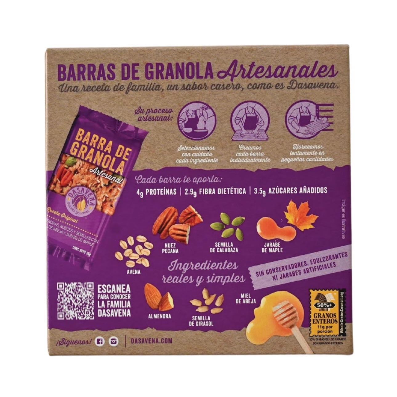 Barras granola - Dasavena