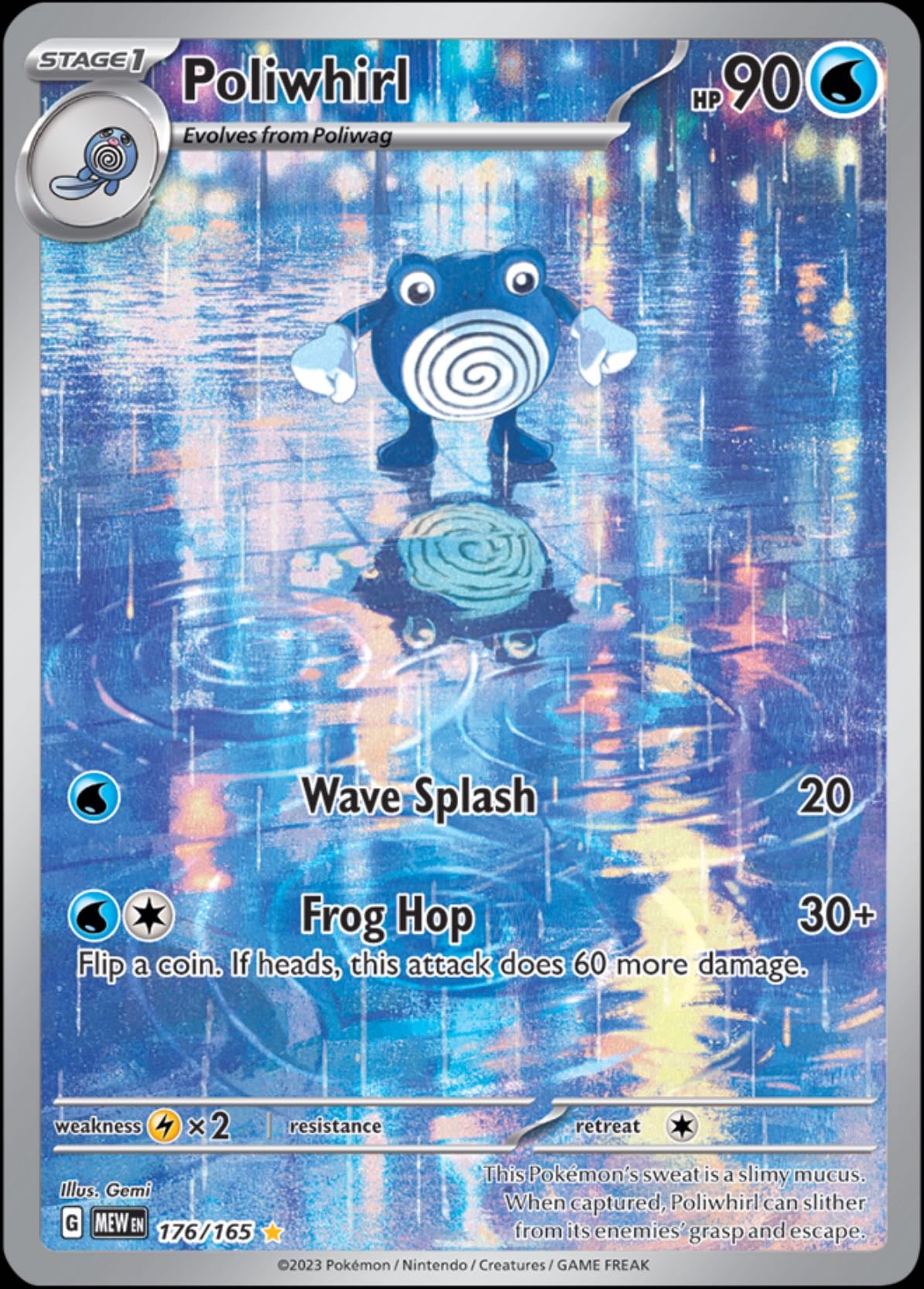 poliwhirl ☆ - 176/165